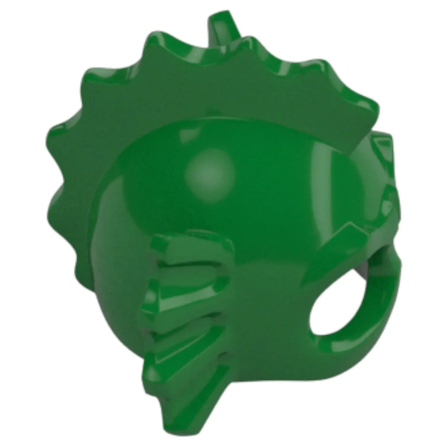 LEGO Zubehör Helm Sumpfmonster mit Flossen - Grün - 10227 Spiele Pirat