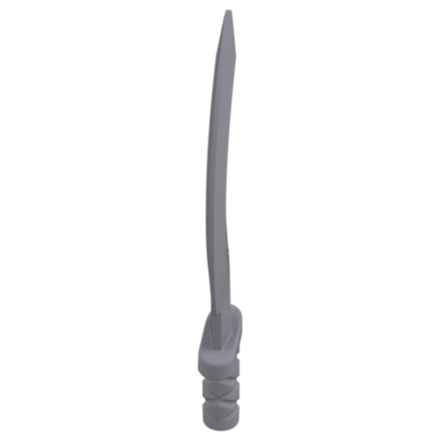 LEGO® Zubehör Waffe Schwert Krummsäbel Ägypten 5 Stk. - Silber Metallic - 93247
