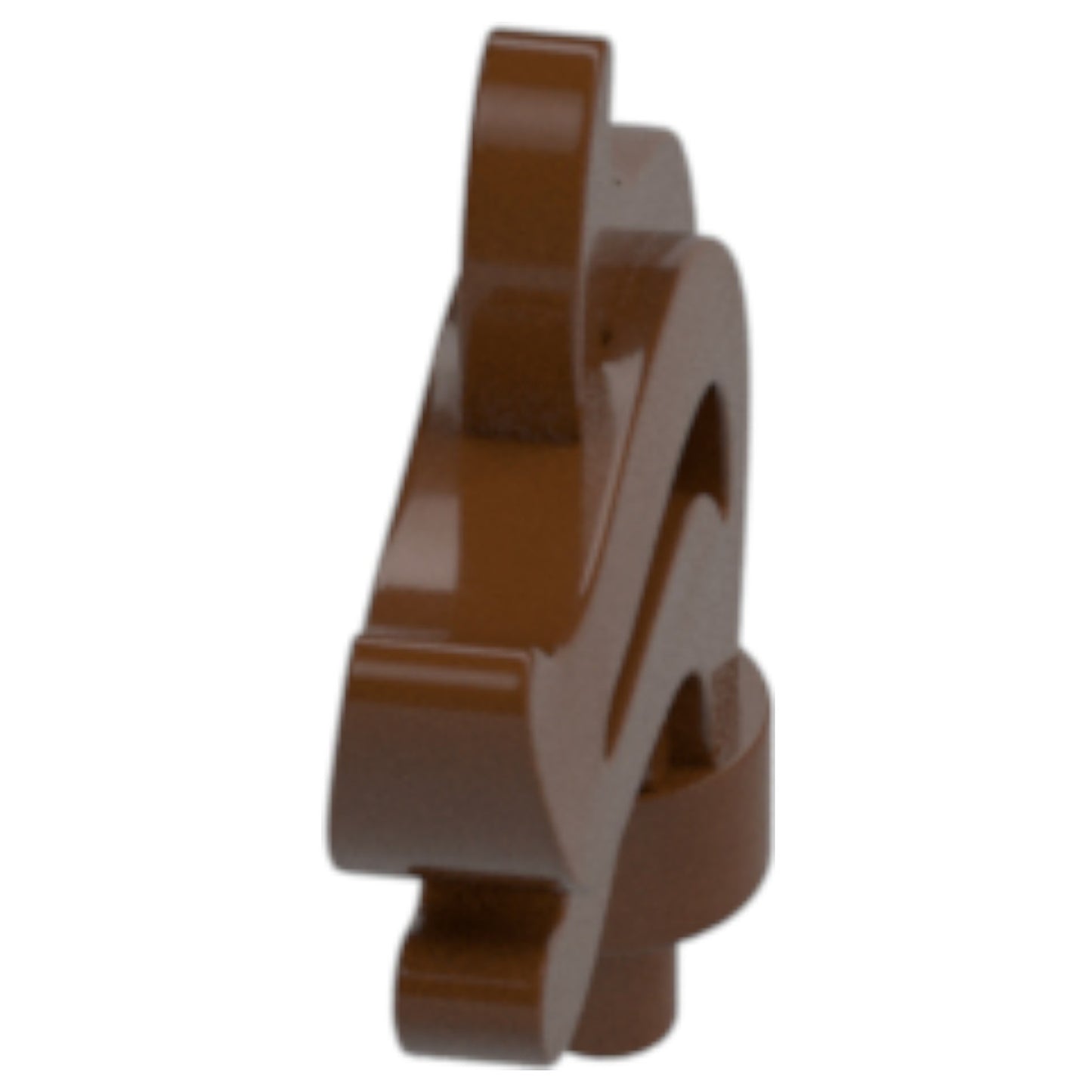 LEGO® Zubehör Feder Gross 5 Stk. - Braun - 28661