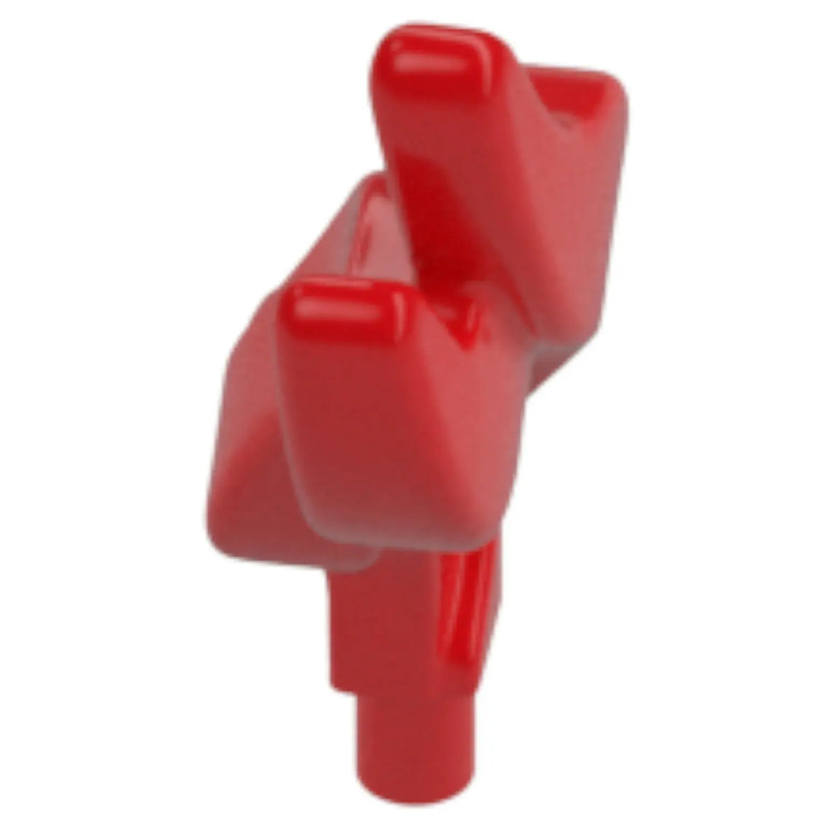 LEGO Zubehör Feder Gross Federbusch - Rot - 44740