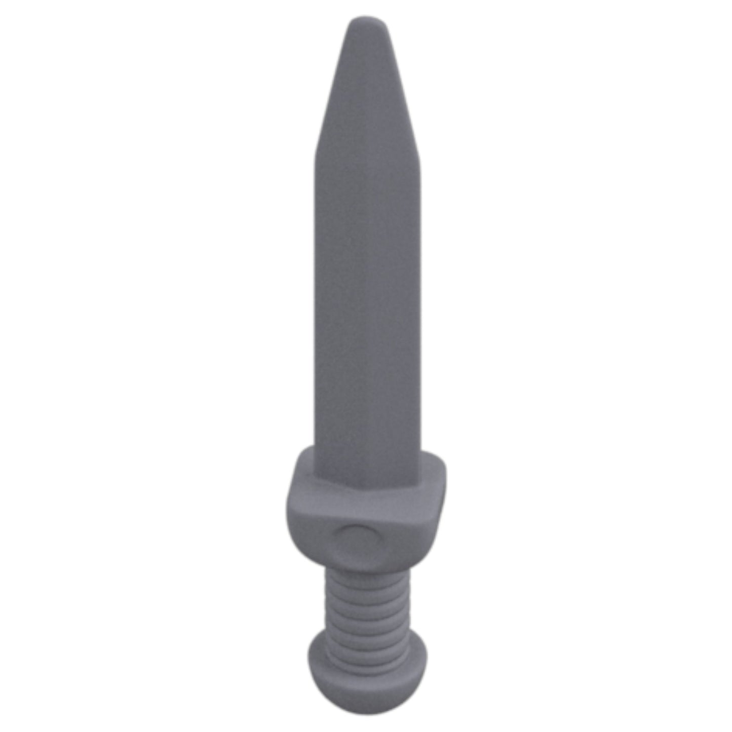 LEGO® Zubehör Waffe Dolch 10 Stk. - Silber Metallic - 18034