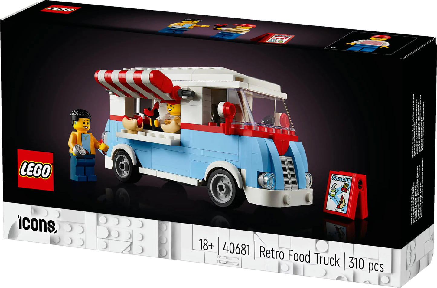 LEGO Icons Retro Food Truck - 40681 - Spiele Pirat