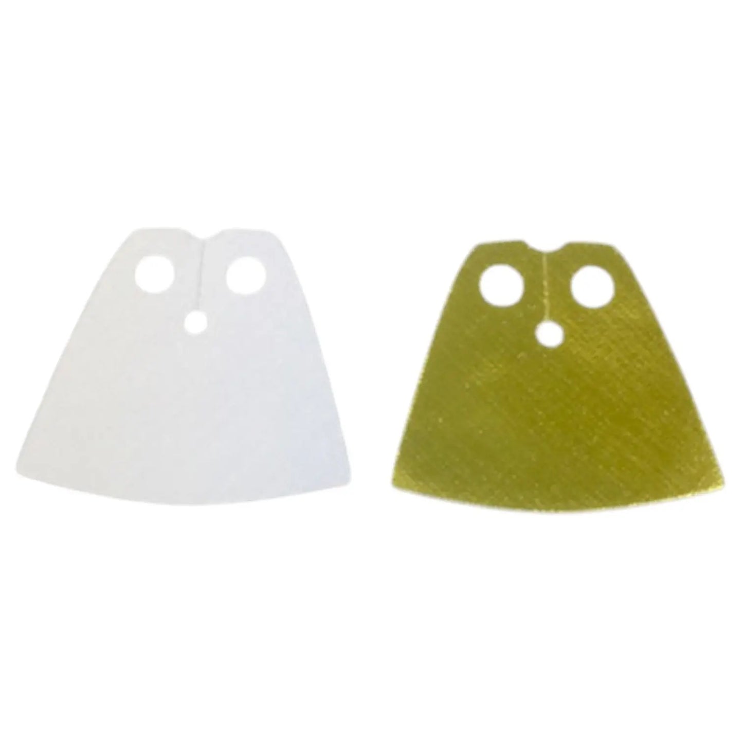 LEGO Zubehör Umhang Cape 3.4cm - Gold Weiss - 36657 Spiele Pirat
