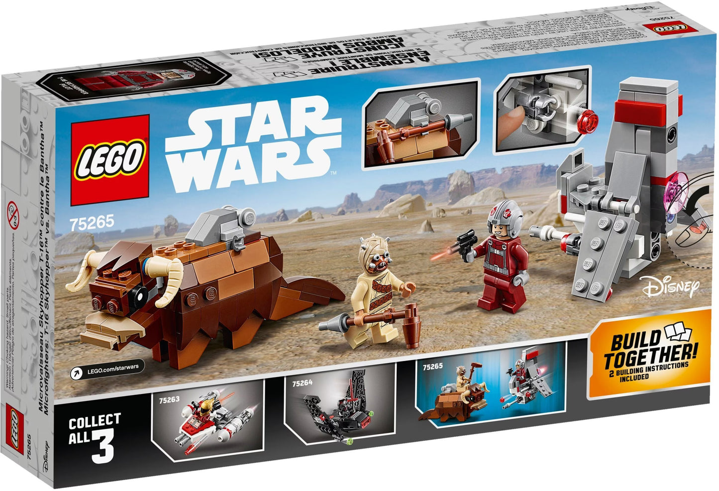 LEGO® Star Wars T-16 Skyhopper vs Bantha Microfighters - 75265