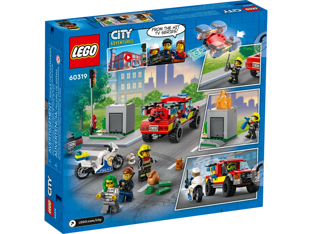 LEGO® City Löscheinsatz und Verfolgungsjagd - 60319