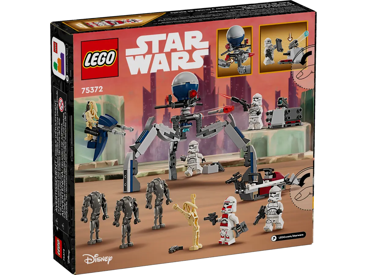 LEGO® Star Wars Clone Trooper & Battle Droid Battle Pack - 75372