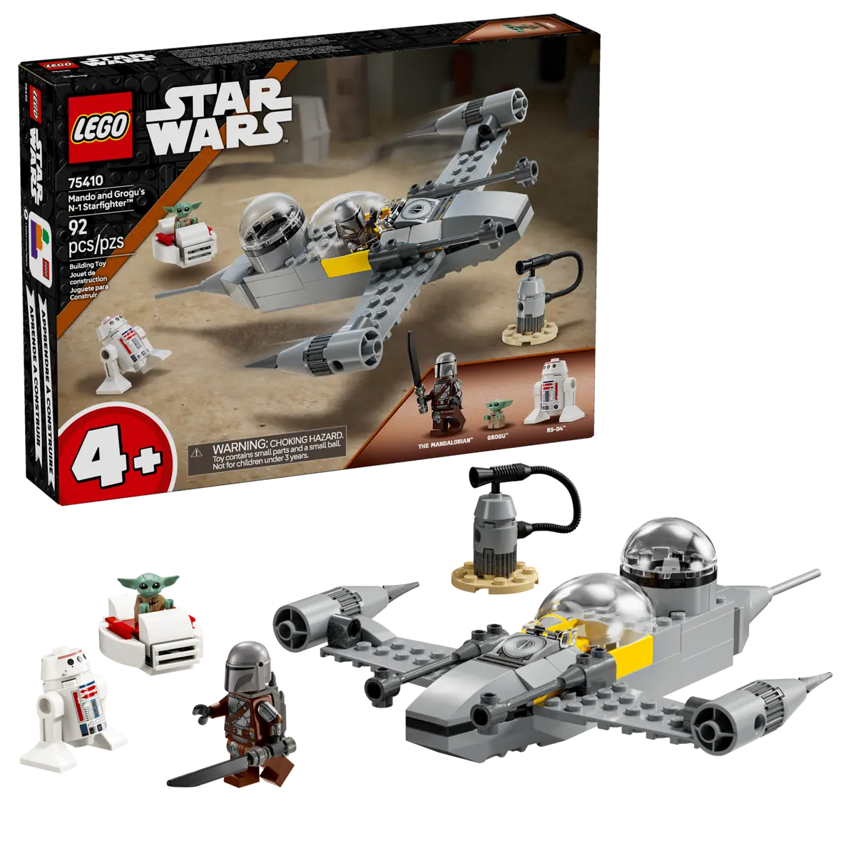 LEGO® Star Wars Mandos und Grogus N-1 Starfighter - 75410