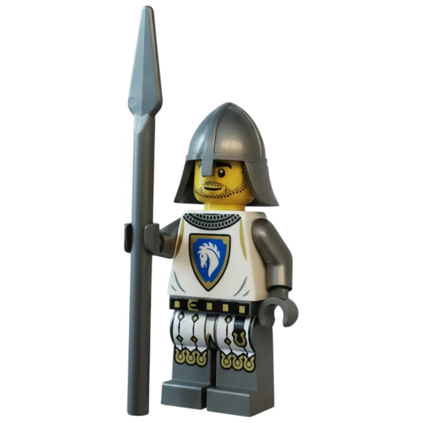 LEGO Castle Minifigur Eigenkreation Pferderitter Speerkämpfer Männlich