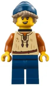 LEGO Castle Minifigur Fischer Männlich - adp186