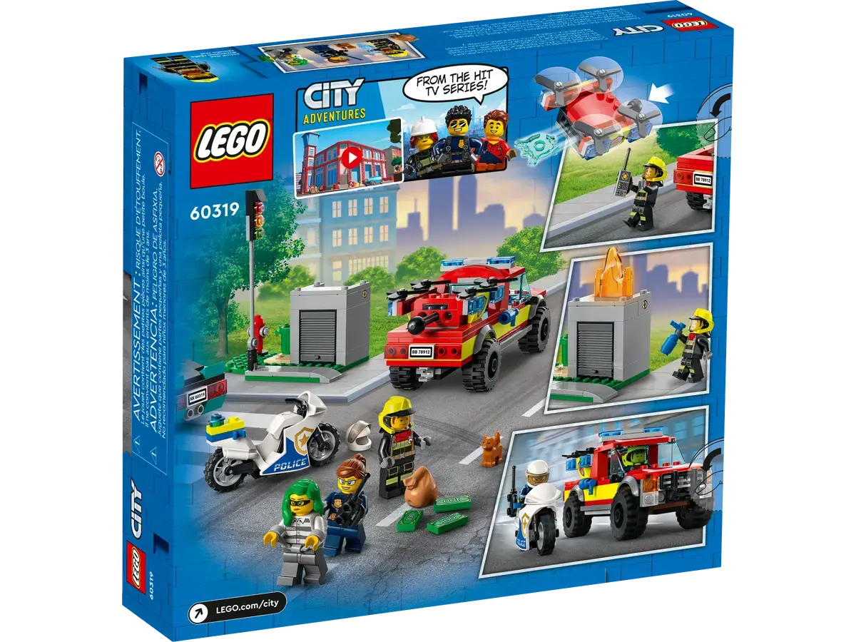 LEGO City Löscheinsatz und Verfolgungsjagd - 60319