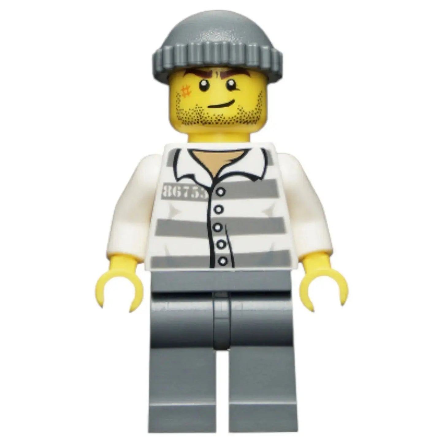 LEGO City Minifigur Gefängnisinsasse 86753 - cty0457 Spiele Pirat