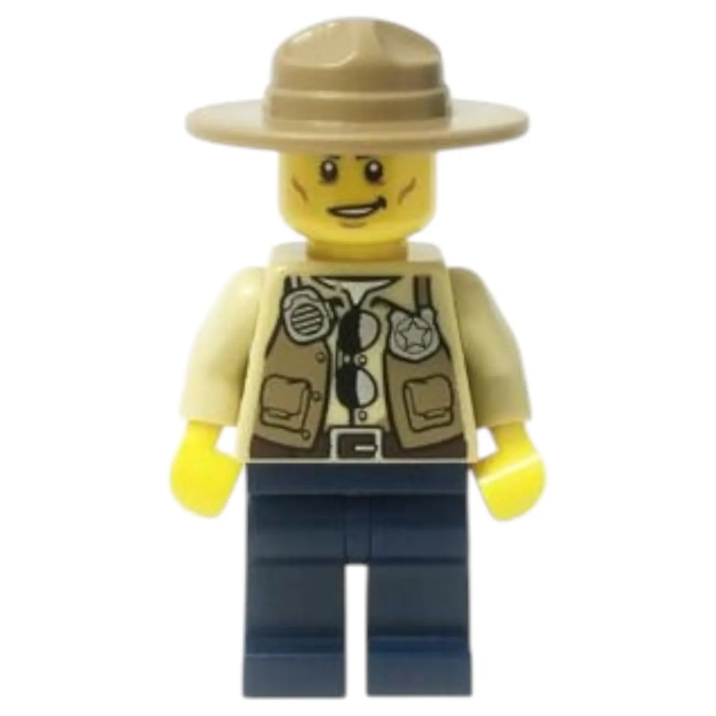 LEGO City Minifigur Sumpfpolizei Ranger - cty0512 Spiele Pirat
