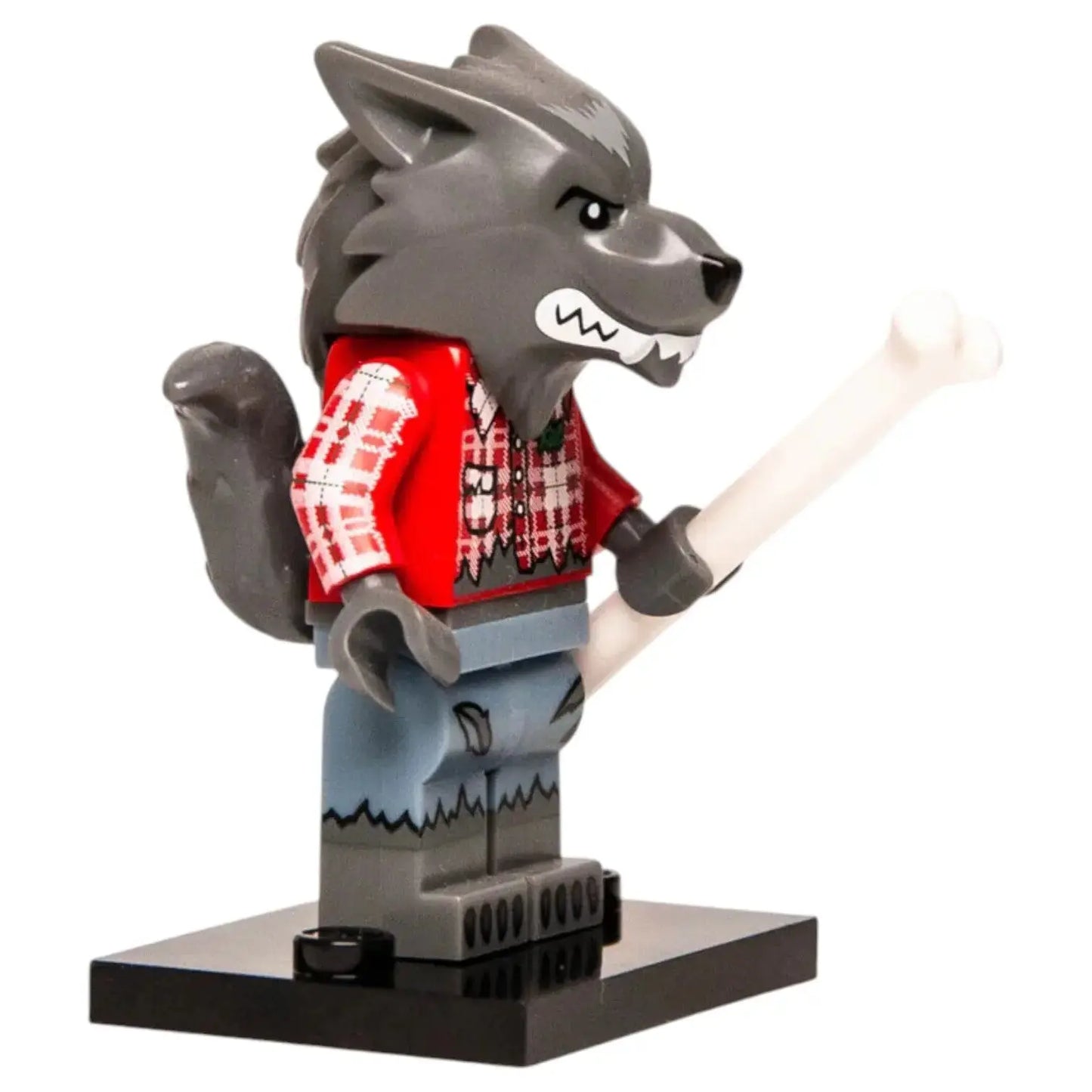 LEGO Minifigur Serie 14 Wolf Guy - col211 Spiele Pirat