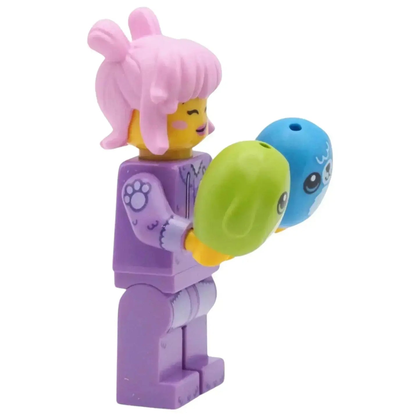 LEGO Minifigur Serie 27 Sammlerin von Plüschtieren - col453 Spiele PIrat