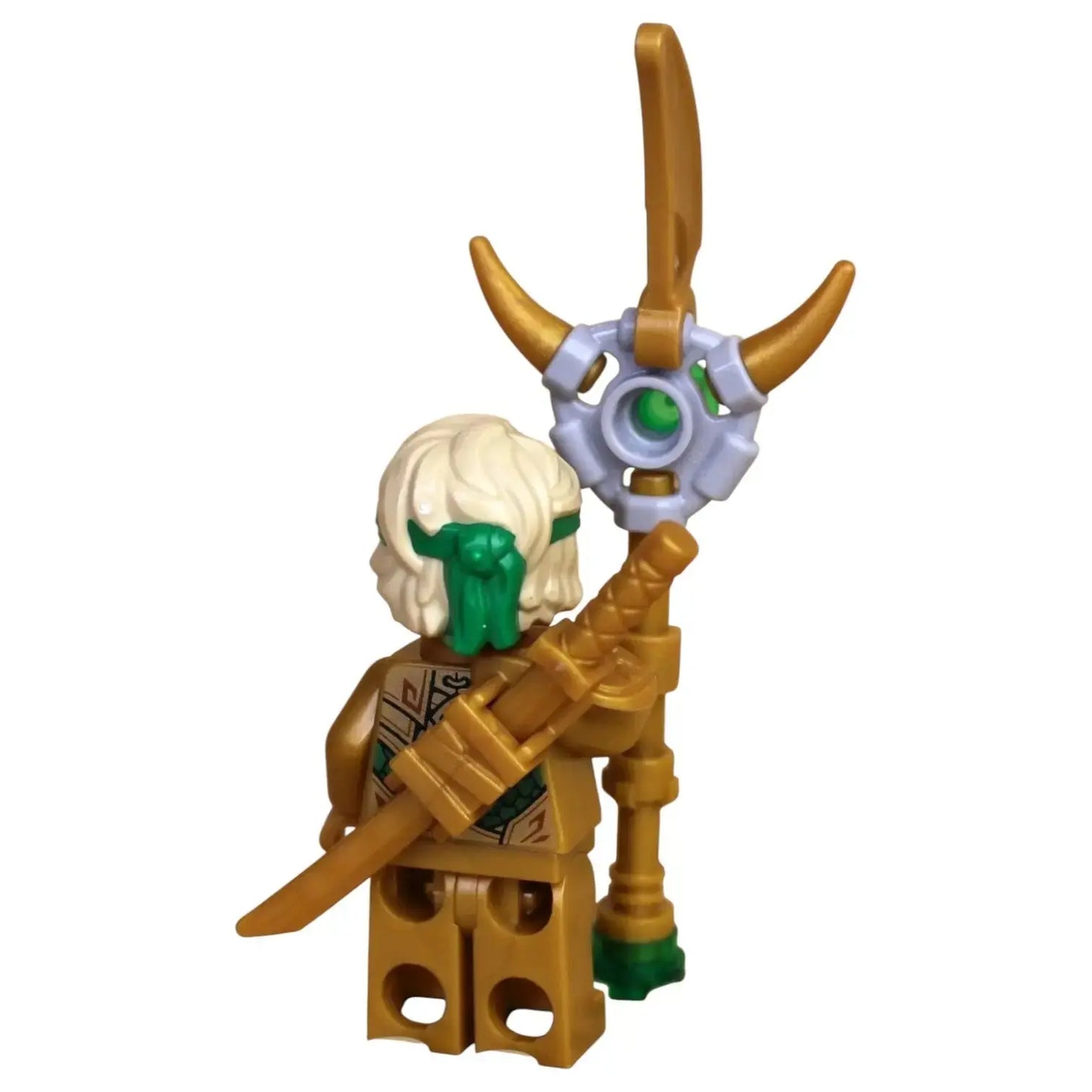 LEGO Ninjago Minifigur Lloyd Golden Oni Ninja mit Waffe - njo0796 Spiele Pirat