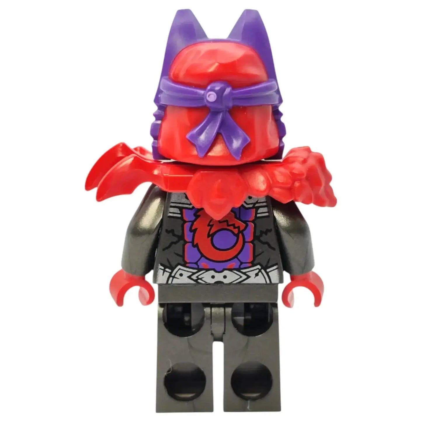 LEGO Ninjago Minifigur Wolf Mask General mit Waffe - njo0916 Spiele Pirat