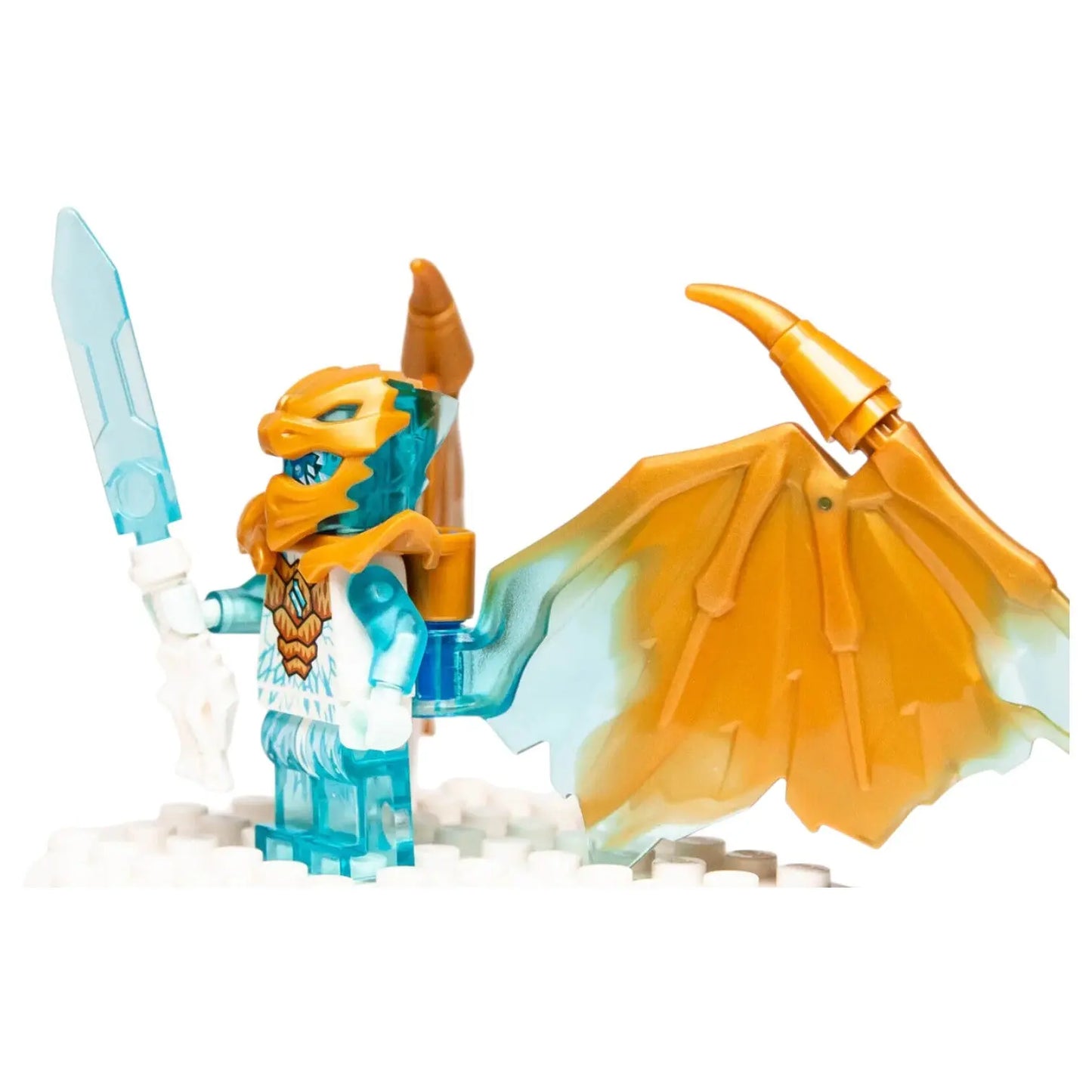 LEGO Ninjago Minifigur Zane Golden Drachenform mit Waffe - njo0770 Spiele Pirat