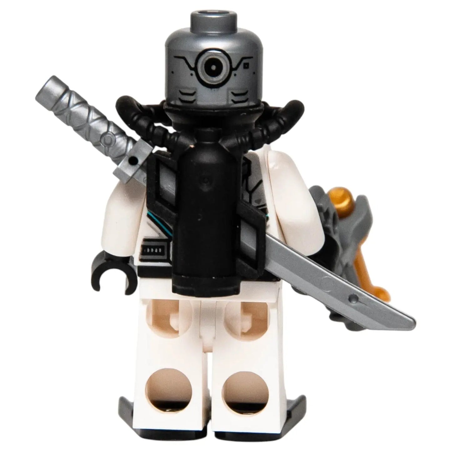 LEGO Ninjago Minifigur Zane Seabound Scuba Gear mit Waffe - njo0699 Spiele Pirat