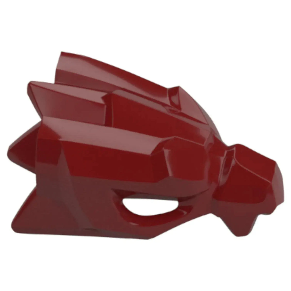 LEGO Zubehör Helm Drachen-Oberkiefer - Dunkelrot - 5983 Spiele Pirat