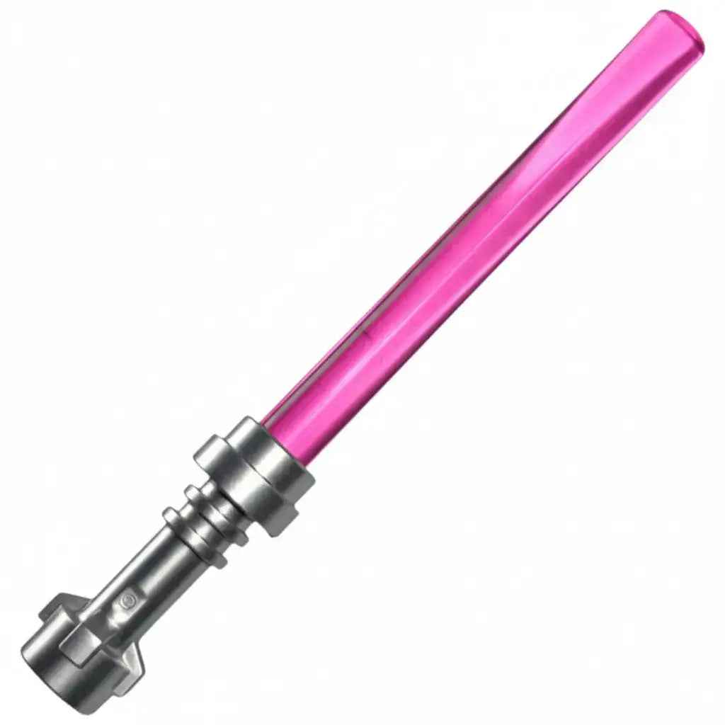 LEGO Zubehör Laserschwert 5 Stk. - Pink Silber Spiele Pirat