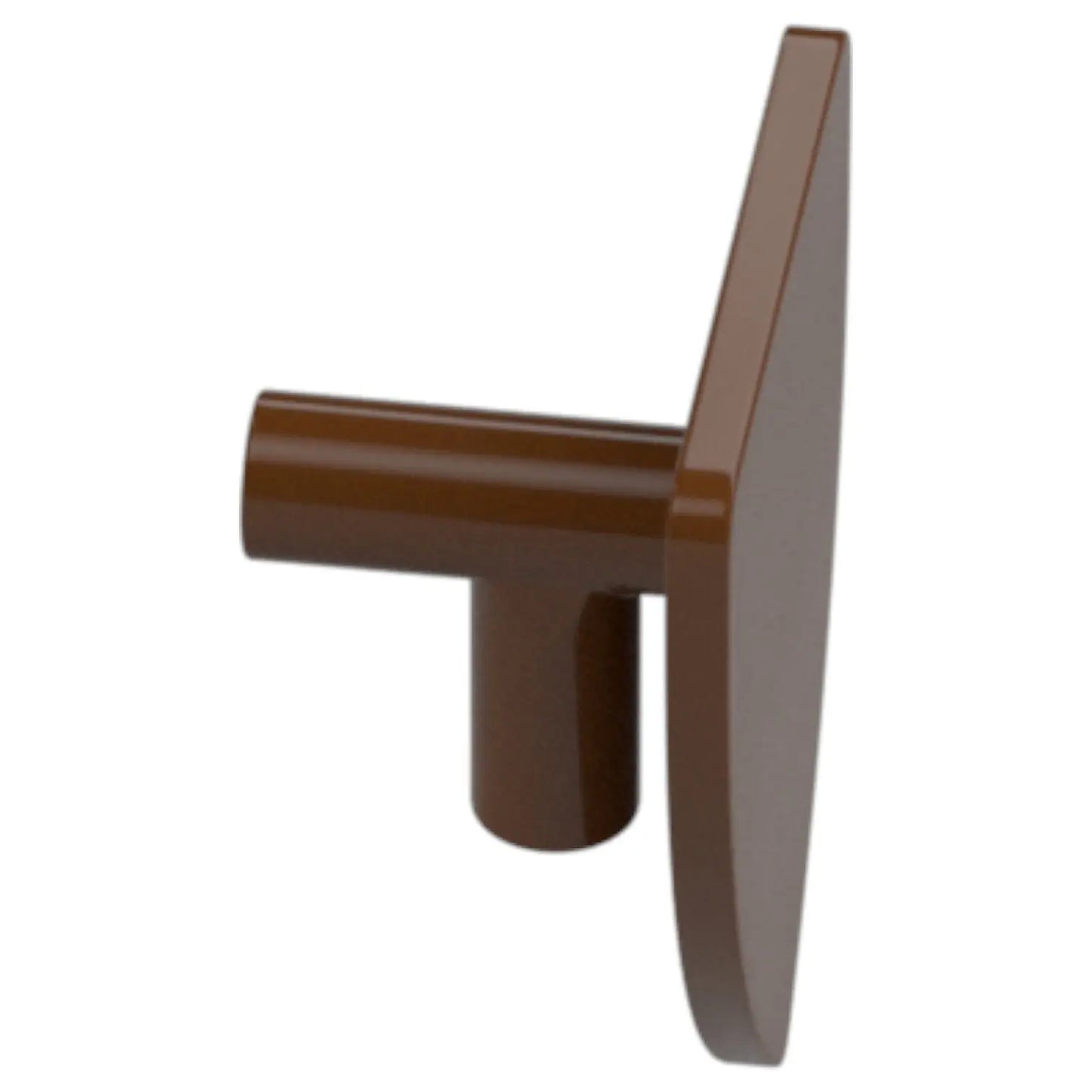 LEGO Zubehör Mini Schild - Braun - 3846