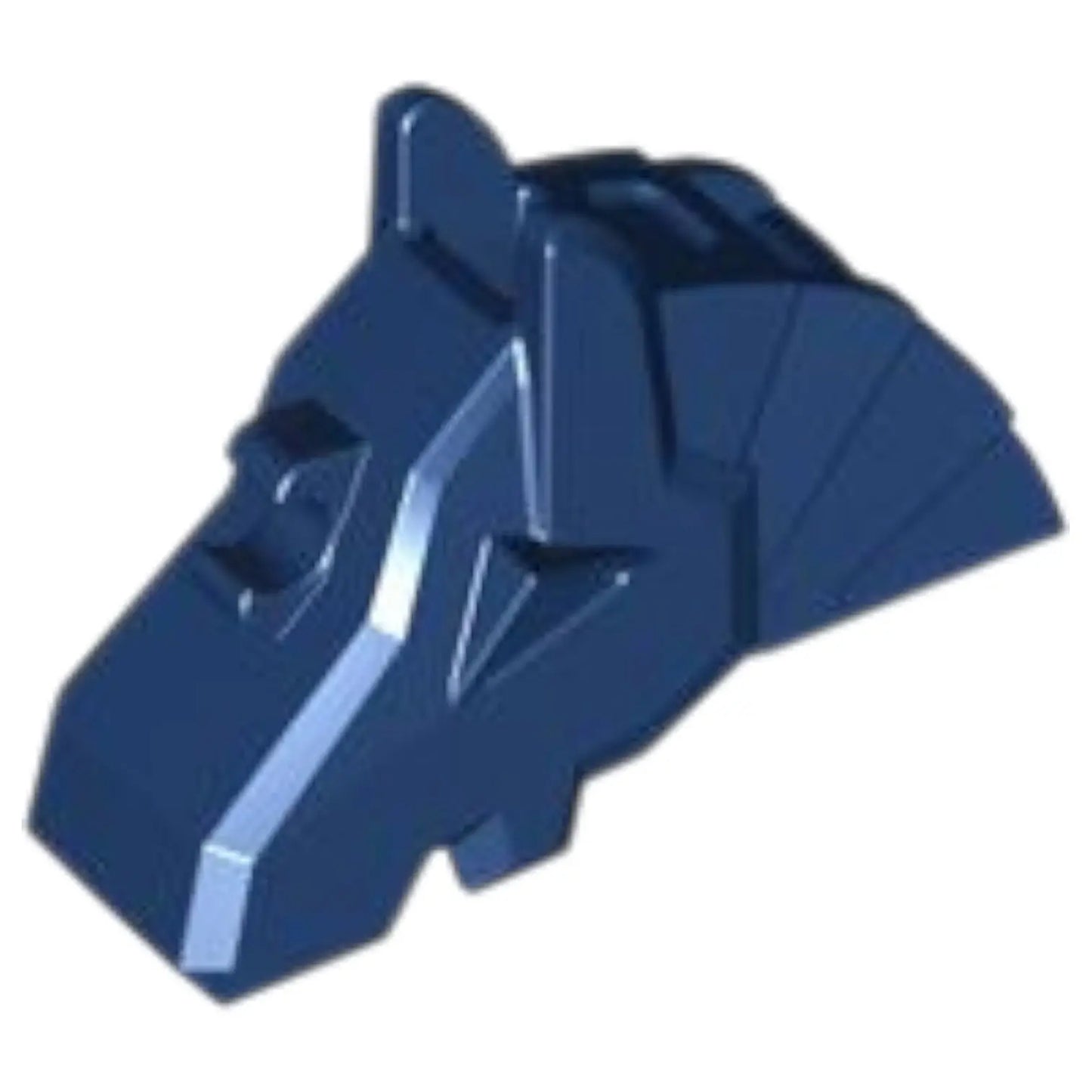LEGO Zubehör Pferde Kampfhelm eckig - Dunkelblau - 48492 - Gebraucht Spiele Pirat