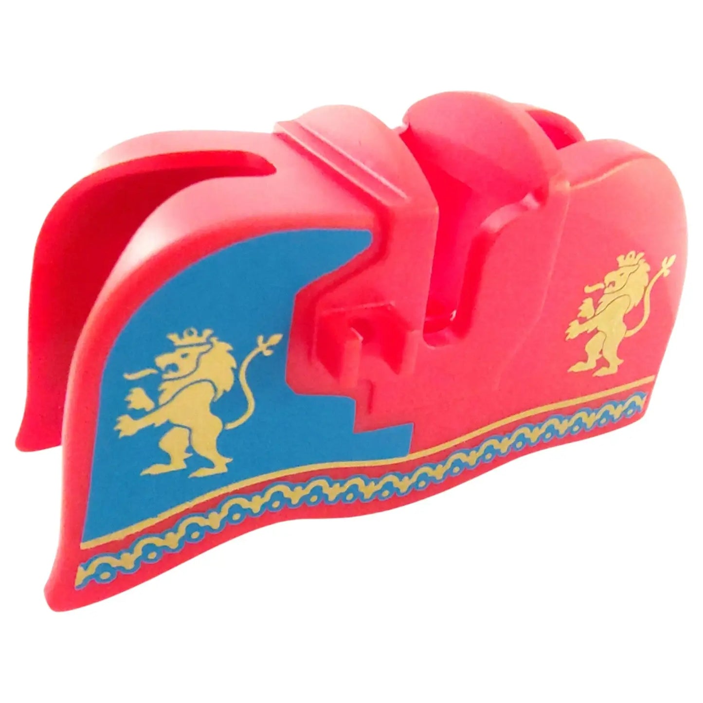 LEGO Zubehör Pferderüstung Löwenritter - Rot Blau - 100659