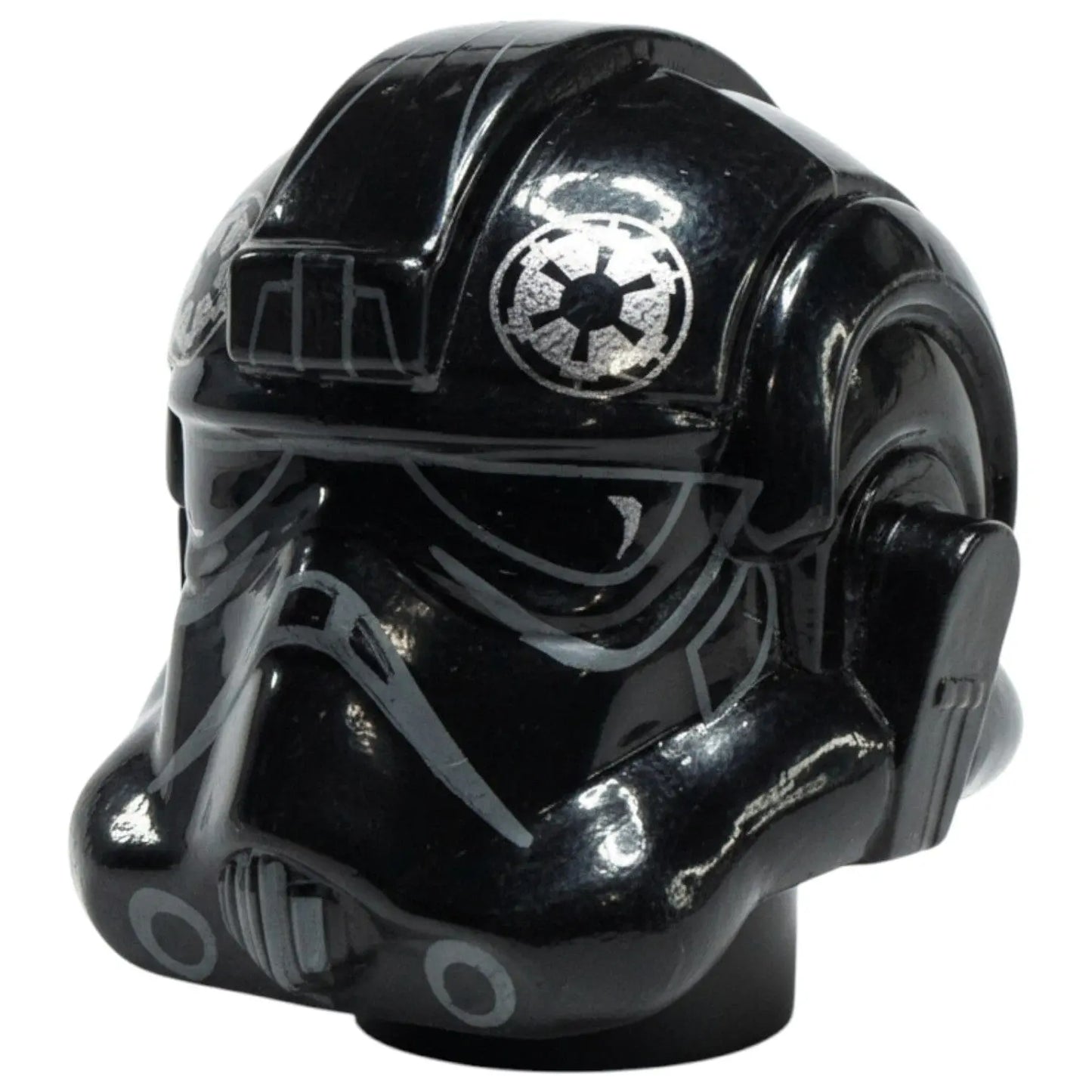 LEGO Zubehör Star Wars Stormtrooper Helm Typ 2 - Schwarz