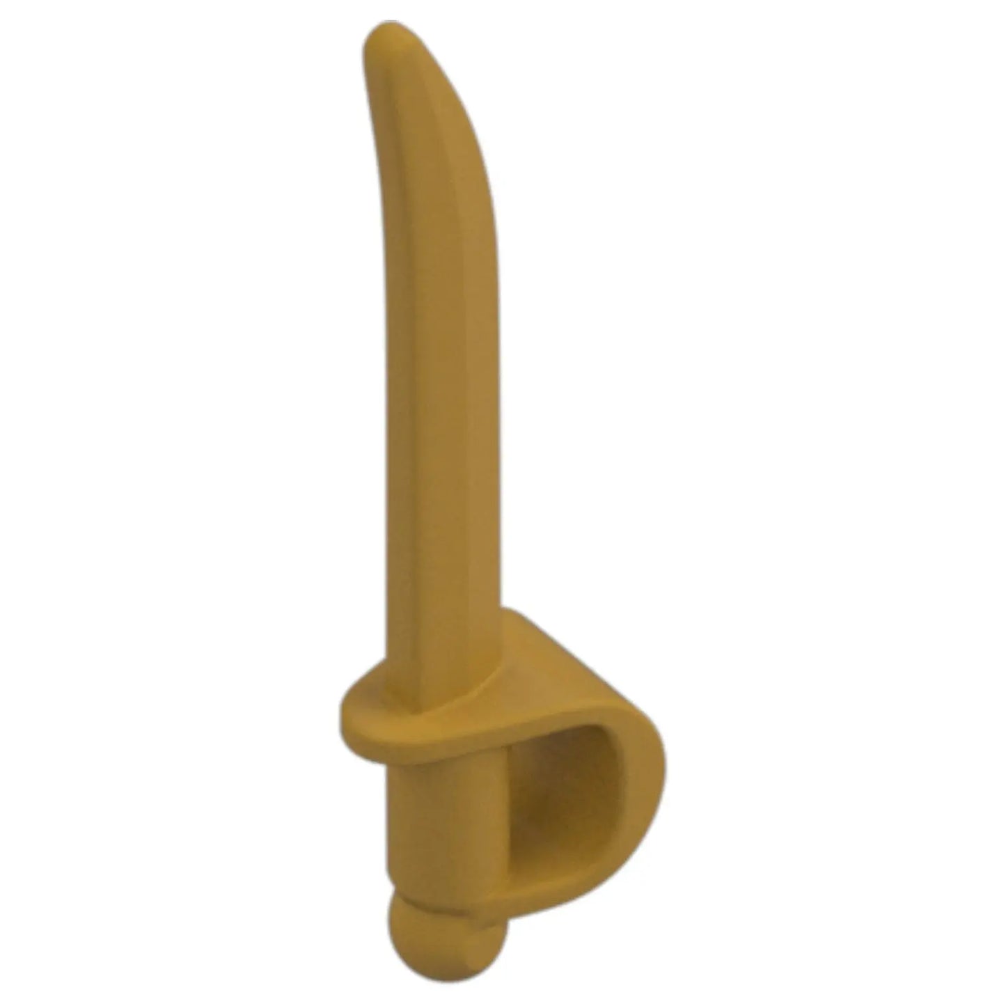 LEGO Zubehör Waffe Schwert 10 Stk. - Gold - 2530