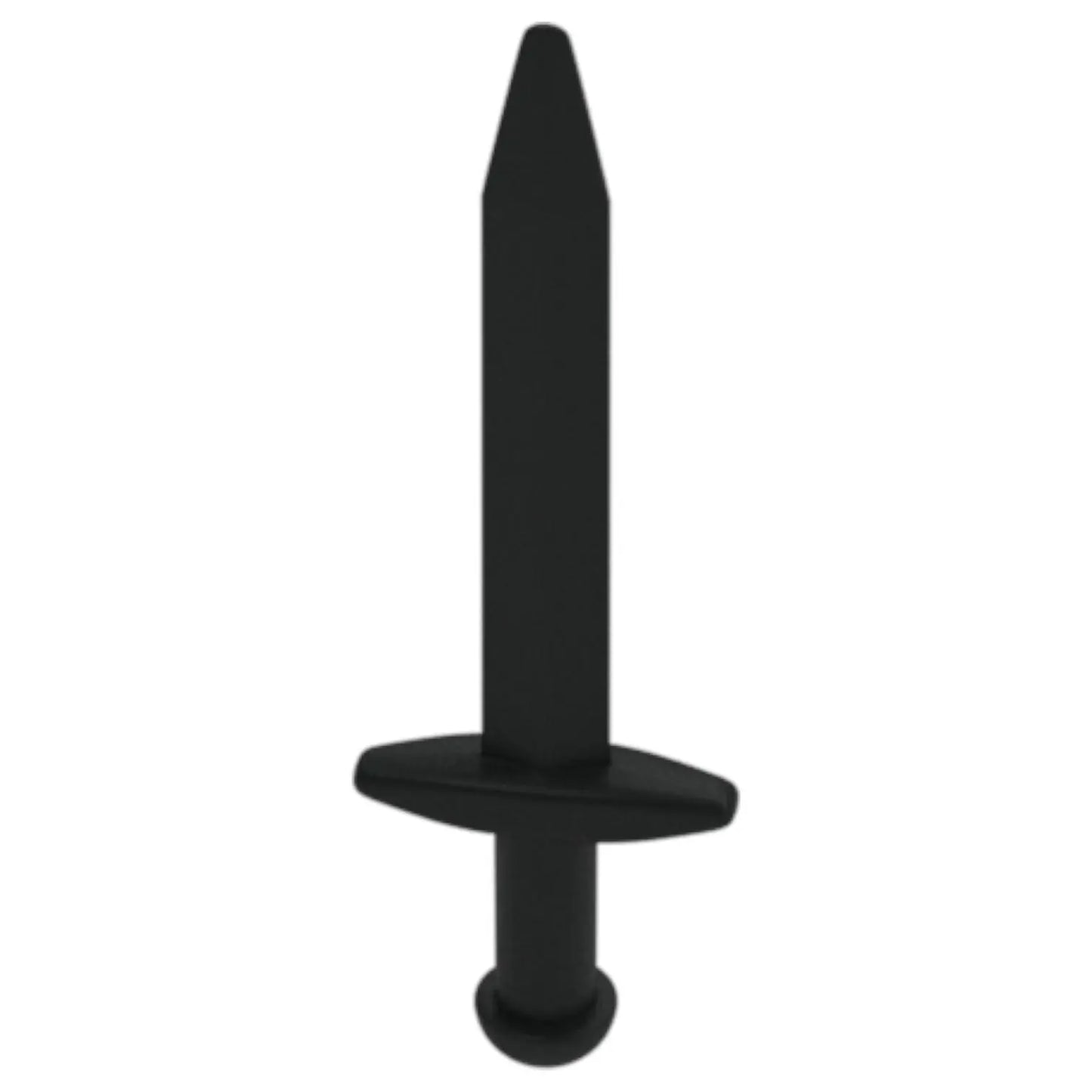 LEGO Zubehör Waffe Schwert Gross 10 Stk. - Schwarz - 18031