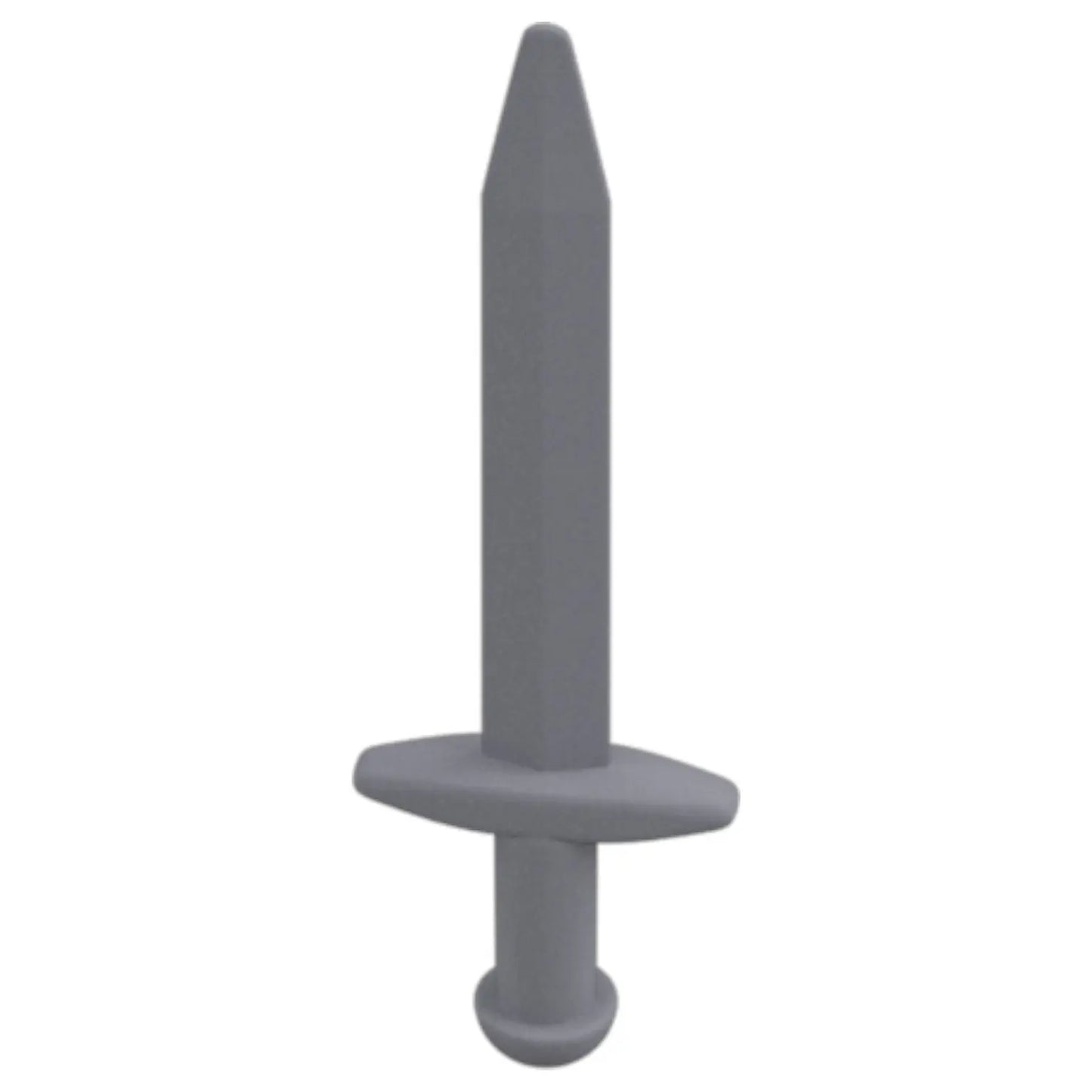 LEGO Zubehör Waffe Schwert Gross 10 Stk. - Silber Metallic - 18031