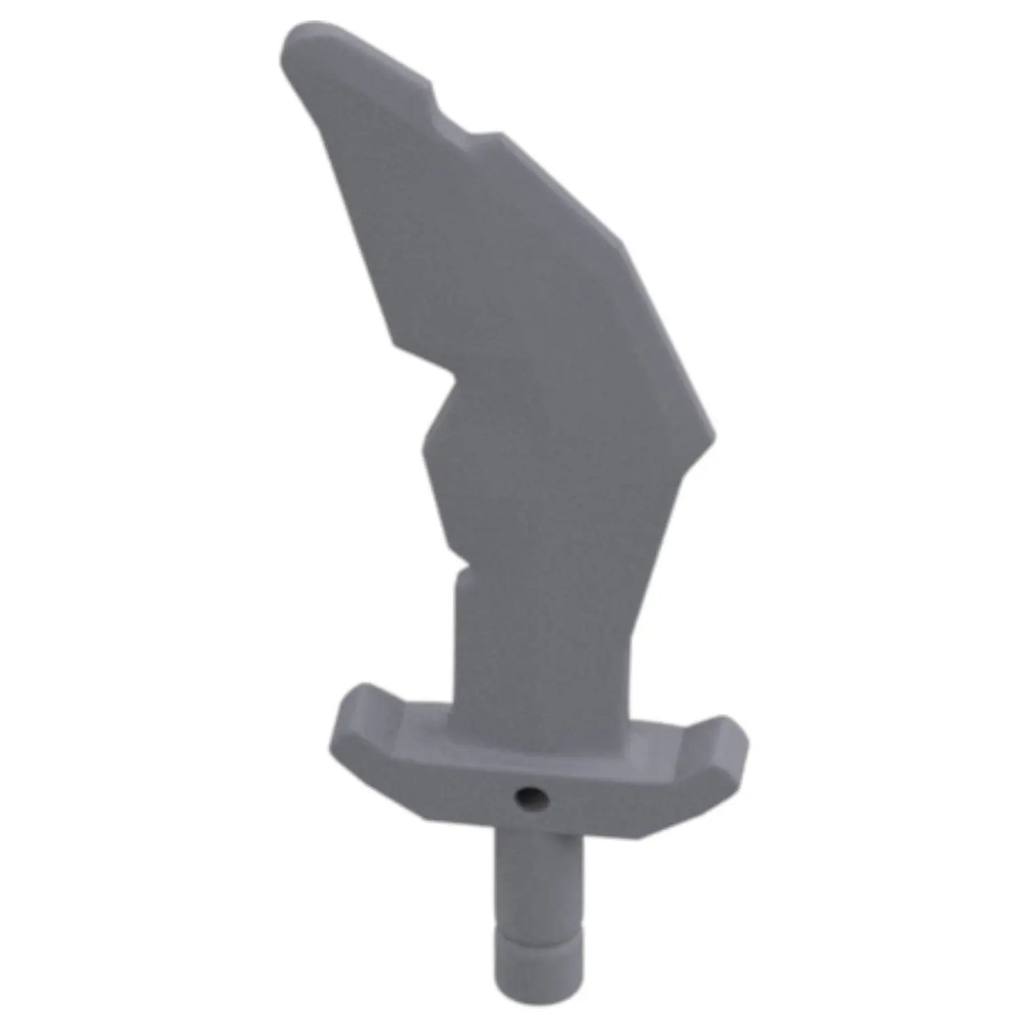 LEGO Zubehör Waffe Schwert Krummsäbel Ork - Silber Metallic - 60752