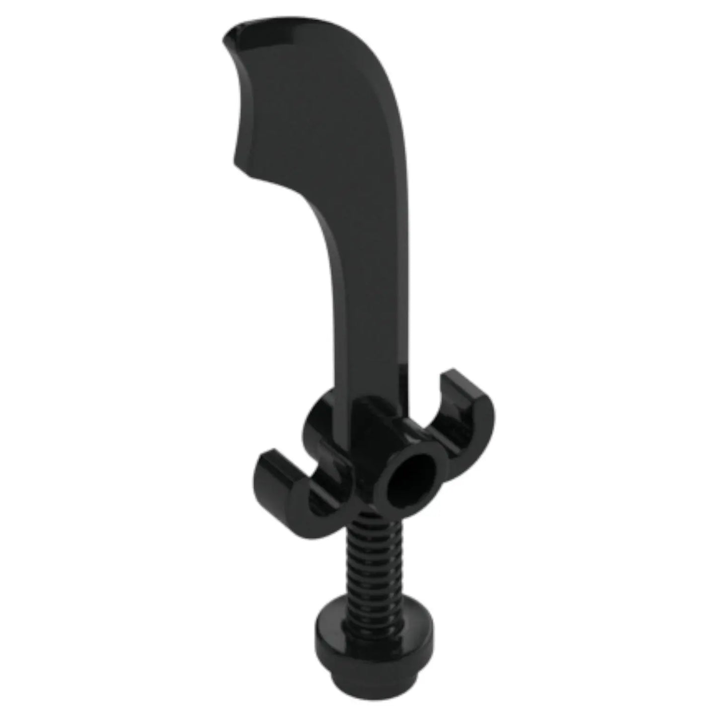 LEGO Zubehör Waffe Schwert Krummsäbel - Schwarz - 43887