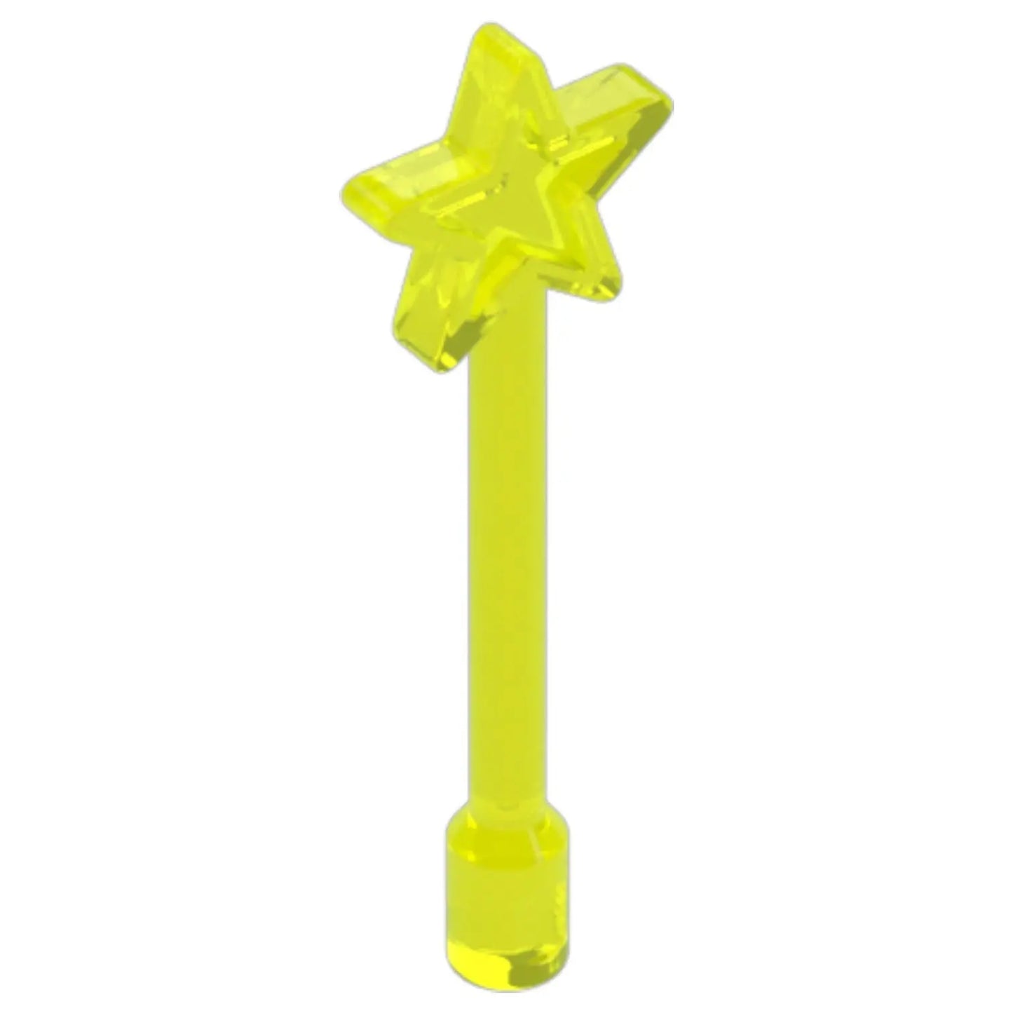 LEGO Zubehör Waffe Zauberstab 10 Stk. - Neon Gelb - 28681