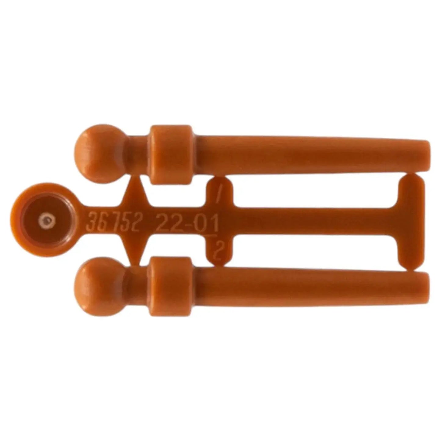 LEGO Zubehör Waffe Zauberstab - Dunkelorange - 36752 Spiele Pirat
