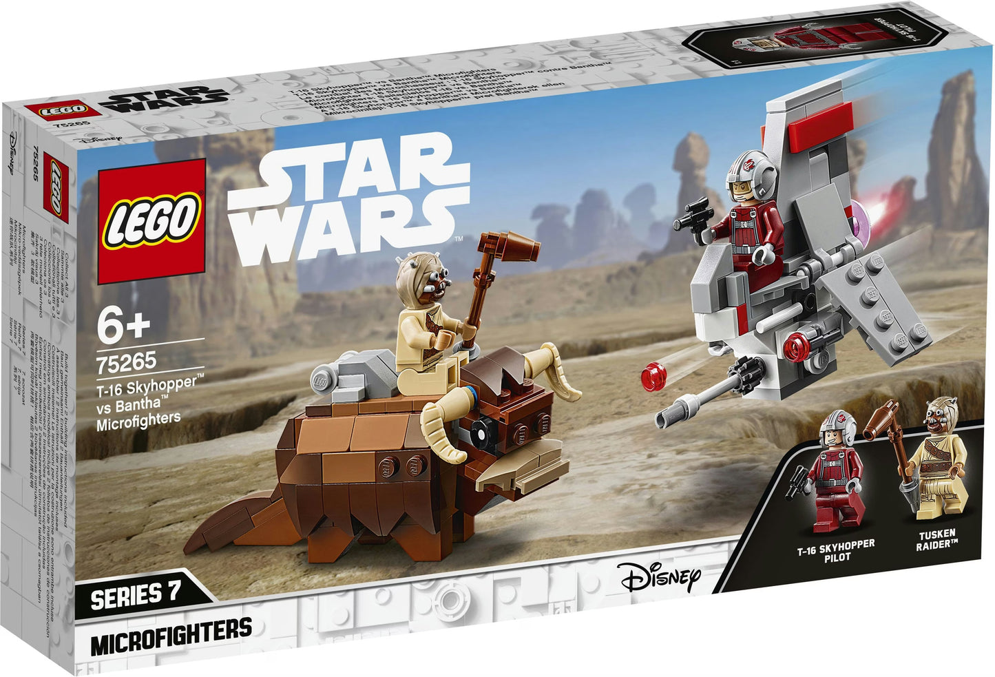 LEGO® Star Wars T-16 Skyhopper vs Bantha Microfighters - 75265