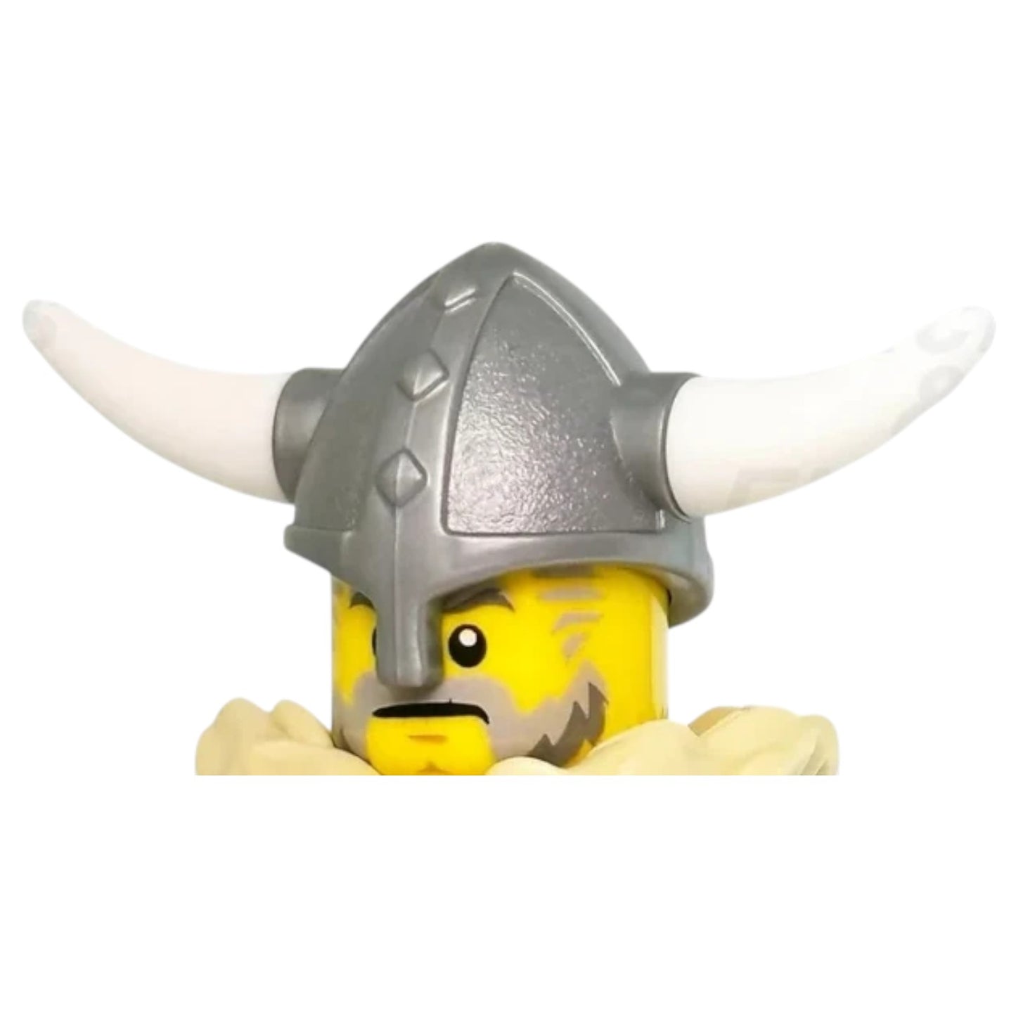 LEGO® Zubehör Wikinger Helm mit Hörner - Grau - 6391821