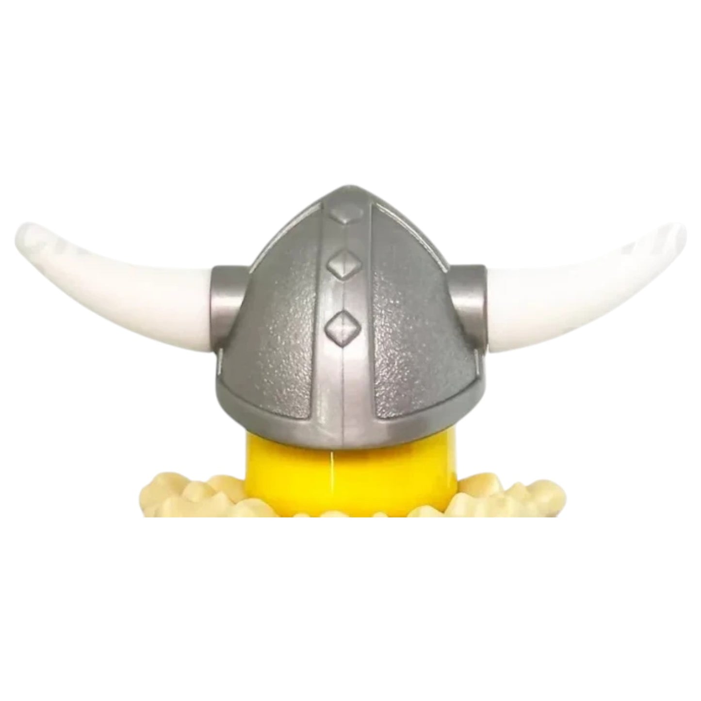 LEGO® Zubehör Wikinger Helm mit Hörner - Grau - 6391821