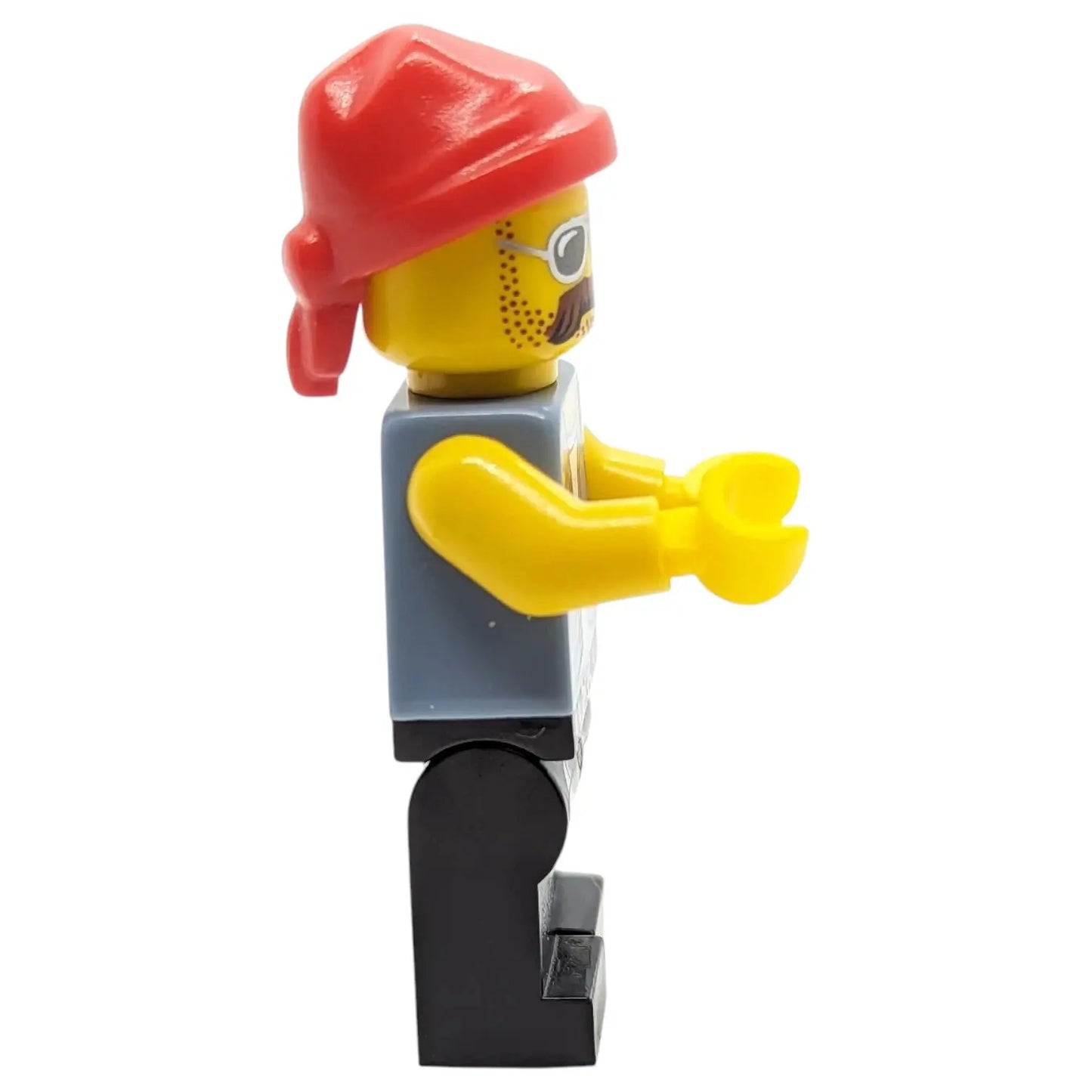 LEGO Minifigur Serie 10 Motorradmechaniker - col160 Spiele Pirat