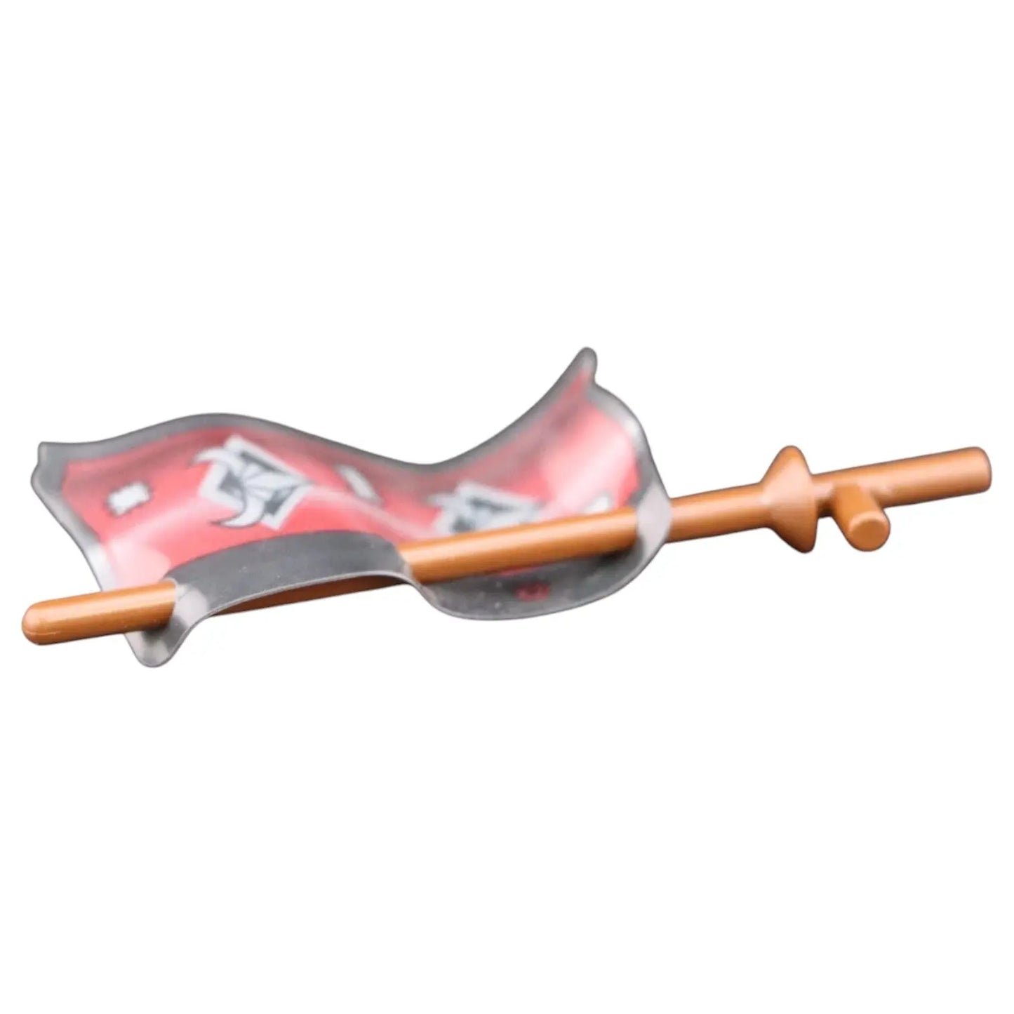 LEGO Zubehör Flagge Ninja 3x6 - Rot - Gebraucht Spiele Pirat