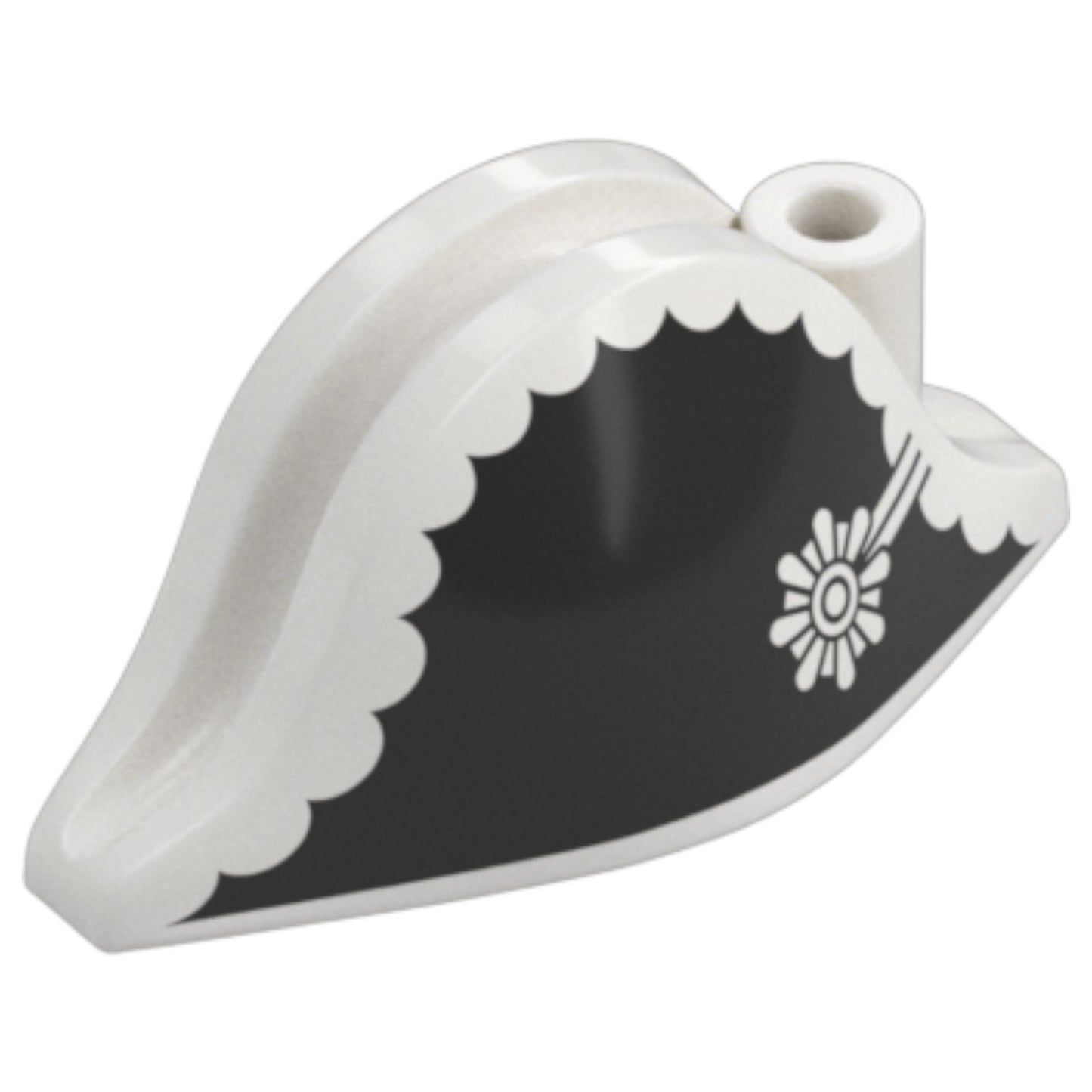 LEGO® Zubehör Kopfbedeckung Hut Gouverneur - Pirat Bicorne