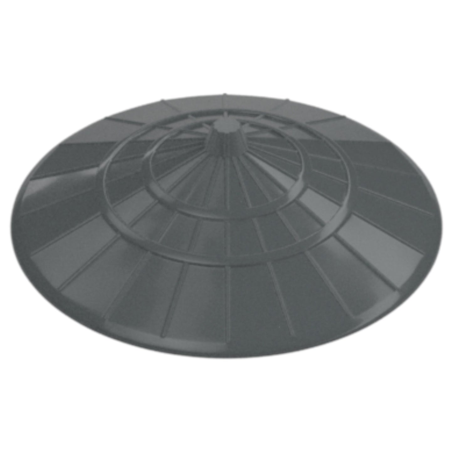 LEGO® Zubehör Ninjago Asiatischer Stroh Hut - Dunkelgrau - 24458