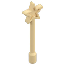 LEGO® Zubehör Waffe Zauberstab 10 Stk. - Ziegel Gelb - 60752