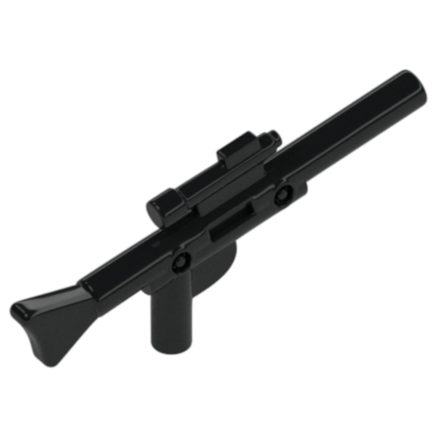 LEGO® Zubehör Schusswaffe Gun Blaster Lang 5 Stk. - Schwarz - 57899