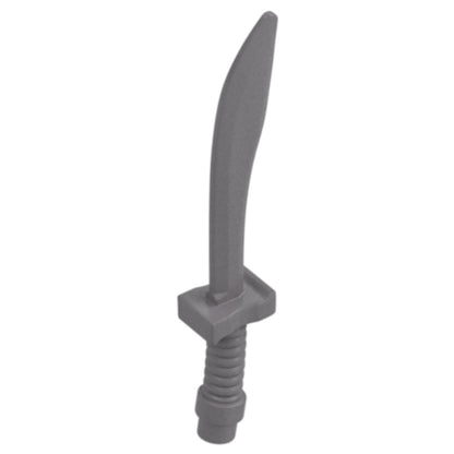LEGO® Zubehör Waffe Schwert Krummsäbel 10 Stk. - Silber Metallic - 25111