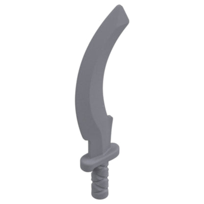 LEGO® Zubehör Waffe Schwert Krummsäbel Ägypten 5 Stk. - Silber Metallic - 93247