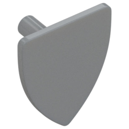 LEGO® Zubehör Mini Schild - Grau - 3846