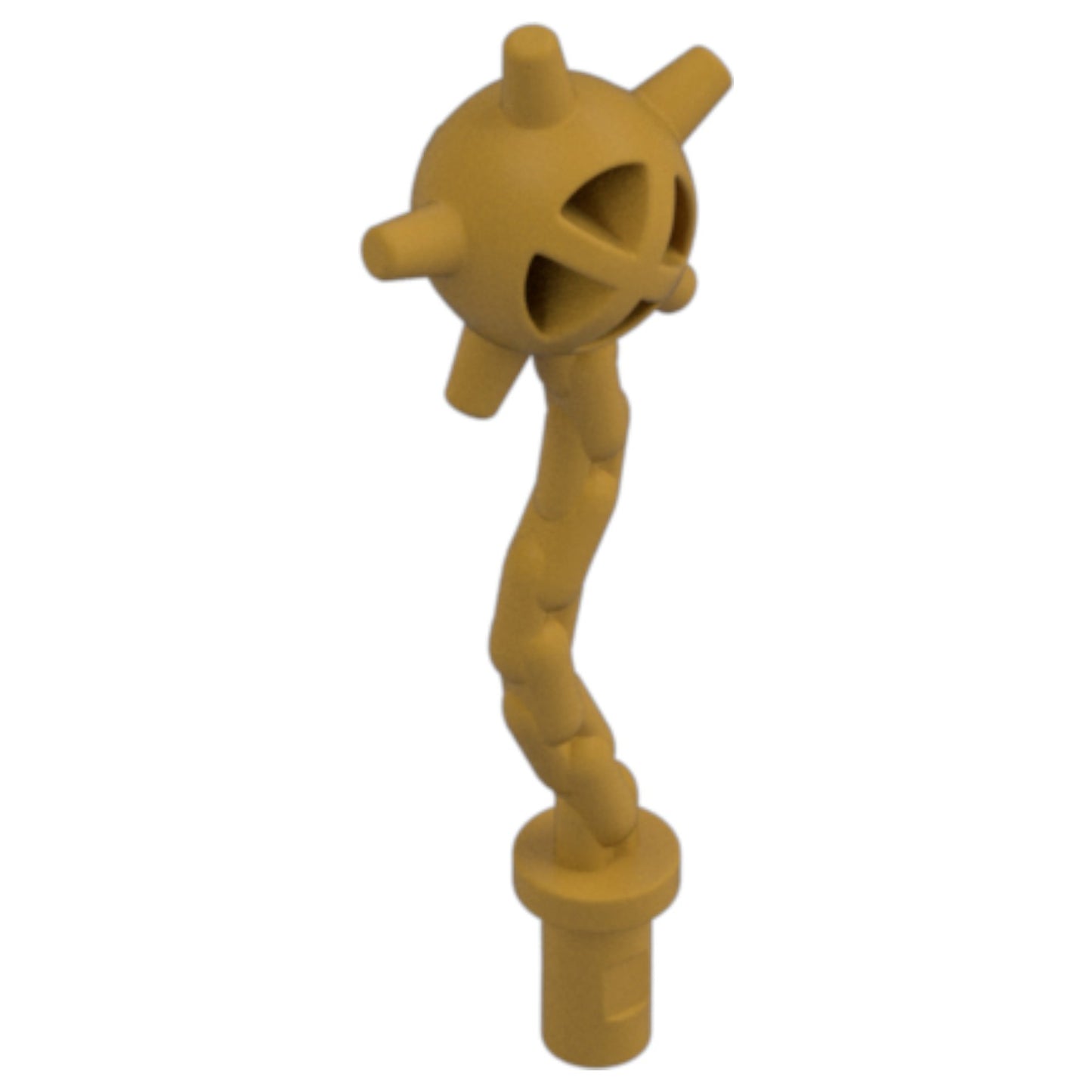 LEGO® Zubehör Waffe Morgenstern 10 Stk. - Pearl Gold- 59232