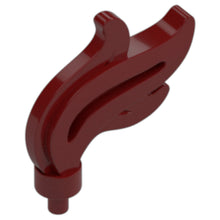 LEGO® Zubehör Feder Gross 5 Stk. - Dunkel Rot - 28661