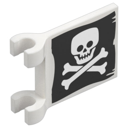 LEGO® Zubehör Flagge 2x2 Totenkopf - 6446963